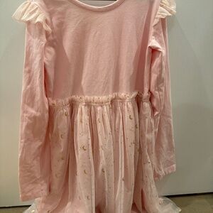 Hanna Andersson pink dress size 8
